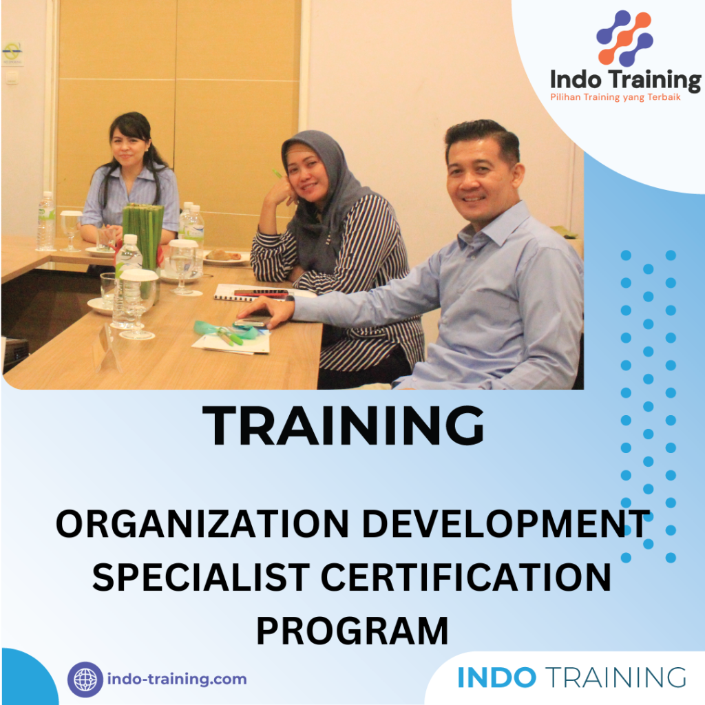 TRAINING ORGANIZATION DEVELOPMENT SPECIALIST CERTIFICATION PROGRAM