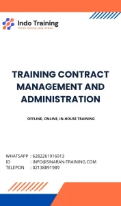 pelatihan CONTRACT MANAGEMENT AND ADMINISTRATION di jakarta