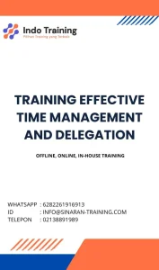 pelatihan EFFECTIVE TIME MANAGEMENT AND DELEGATION di jakarta