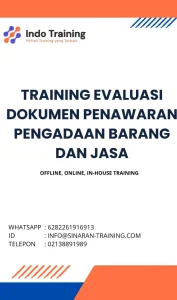 pelatihan EVALUASI DOKUMEN PENAWARAN PENGADAAN BARANG DAN JASA di jakarta