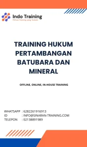 pelatihan HUKUM PERTAMBANGAN BATUBARA DAN MINERAL di jakarta
