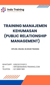 pelatihan MANAJEMEN KEHUMASAN (PUBLIC RELATIONSHIP MANAGEMENT) di jakarta