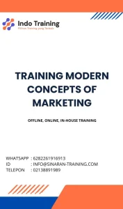 pelatihan MODERN CONCEPTS OF MARKETING di jakarta