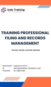 pelatihan PROFESSIONAL FILING AND RECORDS MANAGEMENT di jakarta