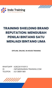 pelatihan SHIELDING BRAND REPUTATION: MENGUBAH PENILAI BINTANG SATU MENJADI BINTANG LIMA di jakarta