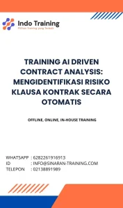 pelatihan AI DRIVEN CONTRACT ANALYSIS: MENGIDENTIFIKASI RISIKO KLAUSA KONTRAK SECARA OTOMATIS di jakarta
