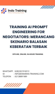 pelatihan AI PROMPT ENGINEERING FOR NEGOTIATORS: MERANCANG SKENARIO BALASAN KEBERATAN TERBAIK di jakarta