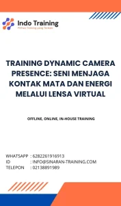pelatihan DYNAMIC CAMERA PRESENCE SENI MENJAGA KONTAK MATA DAN ENERGI MELALUI LENSA VIRTUAL di jakarta