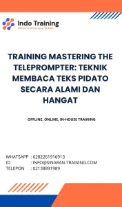pelatihan MASTERING THE TELEPROMPTER: TEKNIK MEMBACA TEKS PIDATO SECARA ALAMI DAN HANGAT di jakarta
