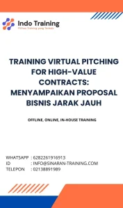 pelatihan VIRTUAL PITCHING FOR HIGH-VALUE CONTRACTS MENYAMPAIKAN PROPOSAL BISNIS JARAK JAUH di jakarta