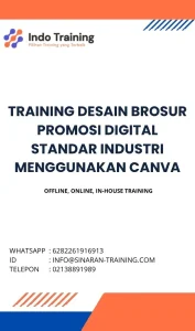 pelatihan DESAIN BROSUR PROMOSI DIGITAL STANDAR INDUSTRI MENGGUNAKAN CANVA di jakarta