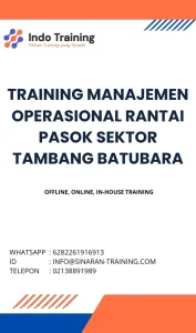 pelatihan MANAJEMEN OPERASIONAL RANTAI PASOK SEKTOR TAMBANG BATUBARA di jakarta