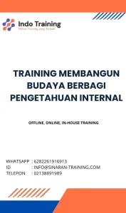 pelatihan MEMBANGUN BUDAYA BERBAGI PENGETAHUAN INTERNAL di jakarta