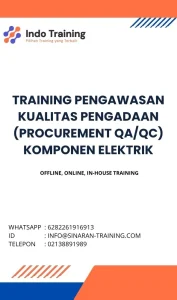 pelatihan PENGAWASAN KUALITAS PENGADAAN (PROCUREMENT QAQC) KOMPONEN ELEKTRIK di jakarta