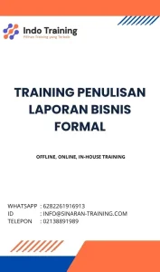 pelatihan PENULISAN LAPORAN BISNIS FORMAL di jakarta