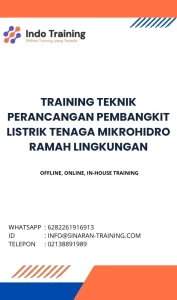 pelatihan TEKNIK PERANCANGAN PEMBANGKIT LISTRIK TENAGA MIKROHIDRO RAMAH LINGKUNGAN di jakarta